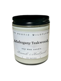 Mahogany Teakwood - Single Wick Candle 8oz