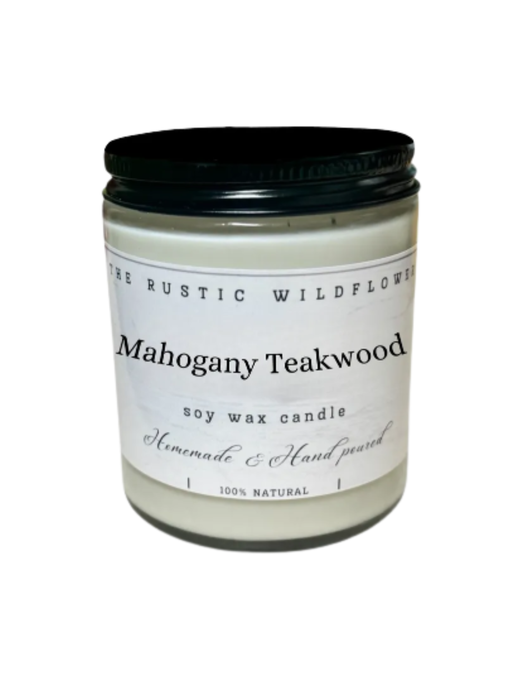 Mahogany Teakwood - Single Wick Candle 8oz