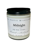 Midnight - Single Wick Candle 8oz