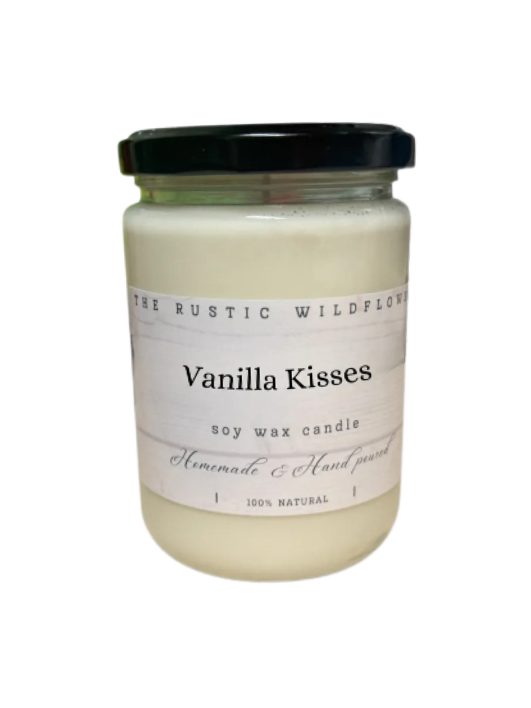 Vanilla Kisses - Single Wick Candle 12oz
