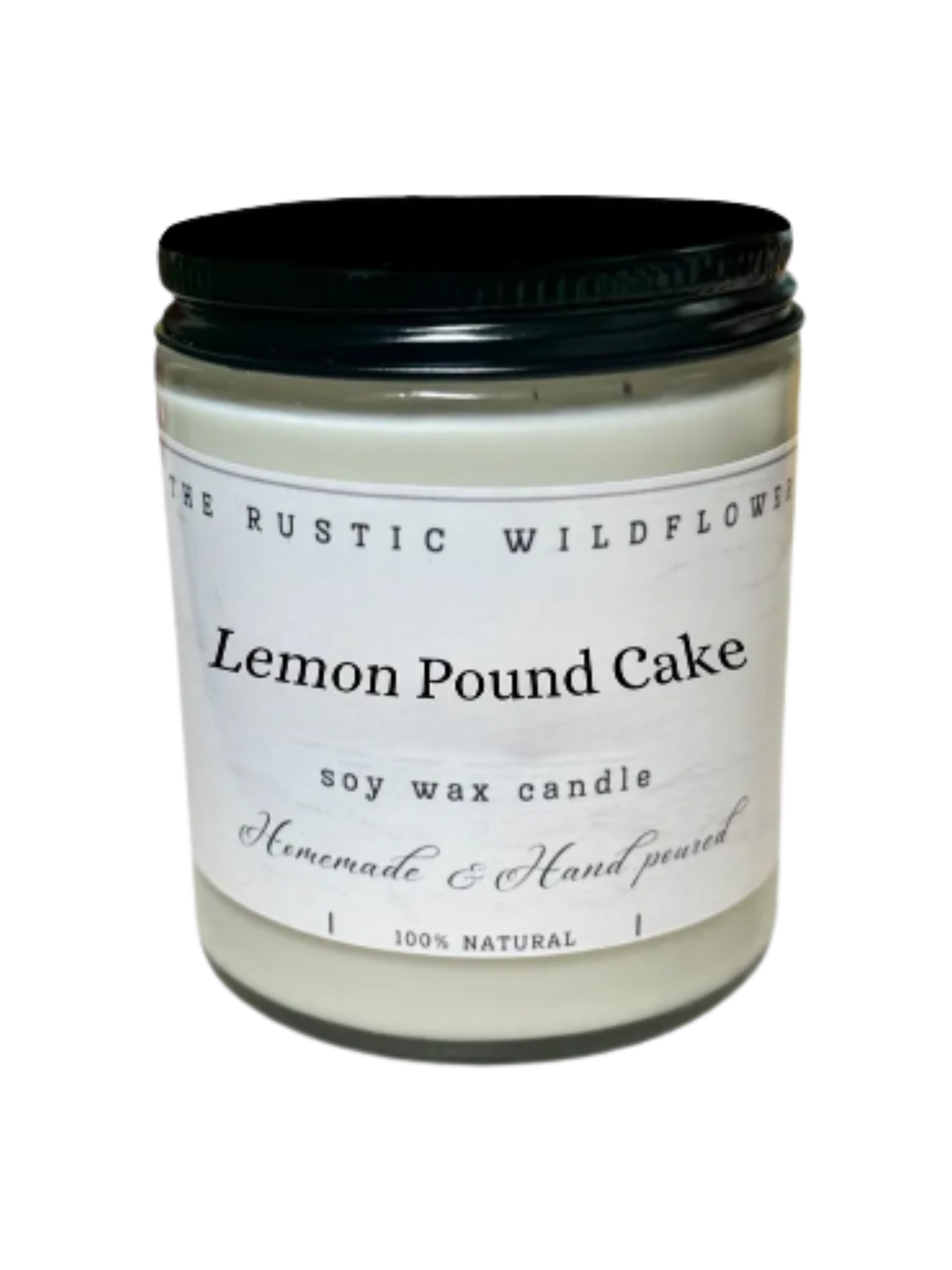 Lemon Pound Cake - Single Wick Candle 8oz