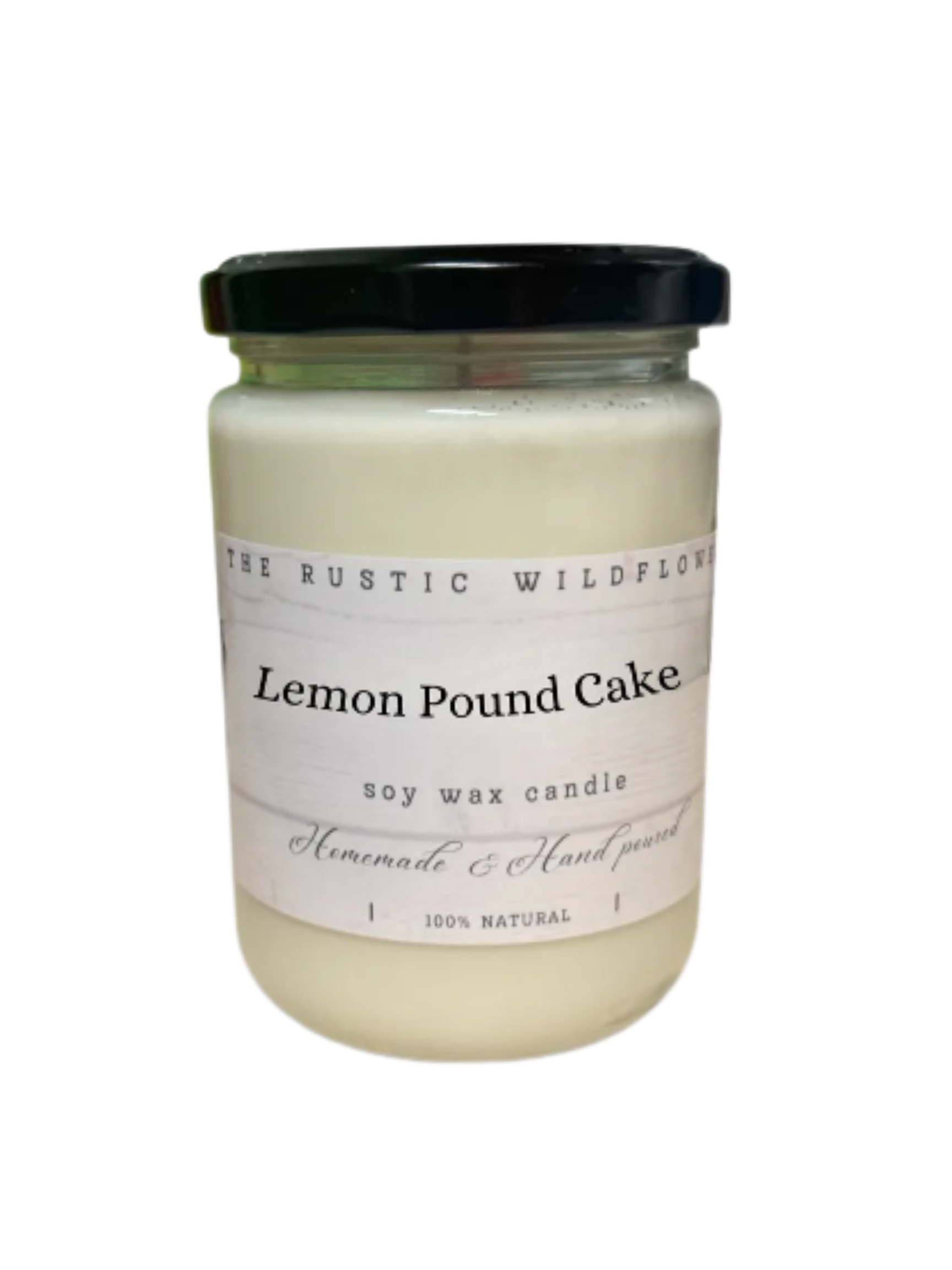 Lemon Pound Cake - Single Wick Candle 12oz
