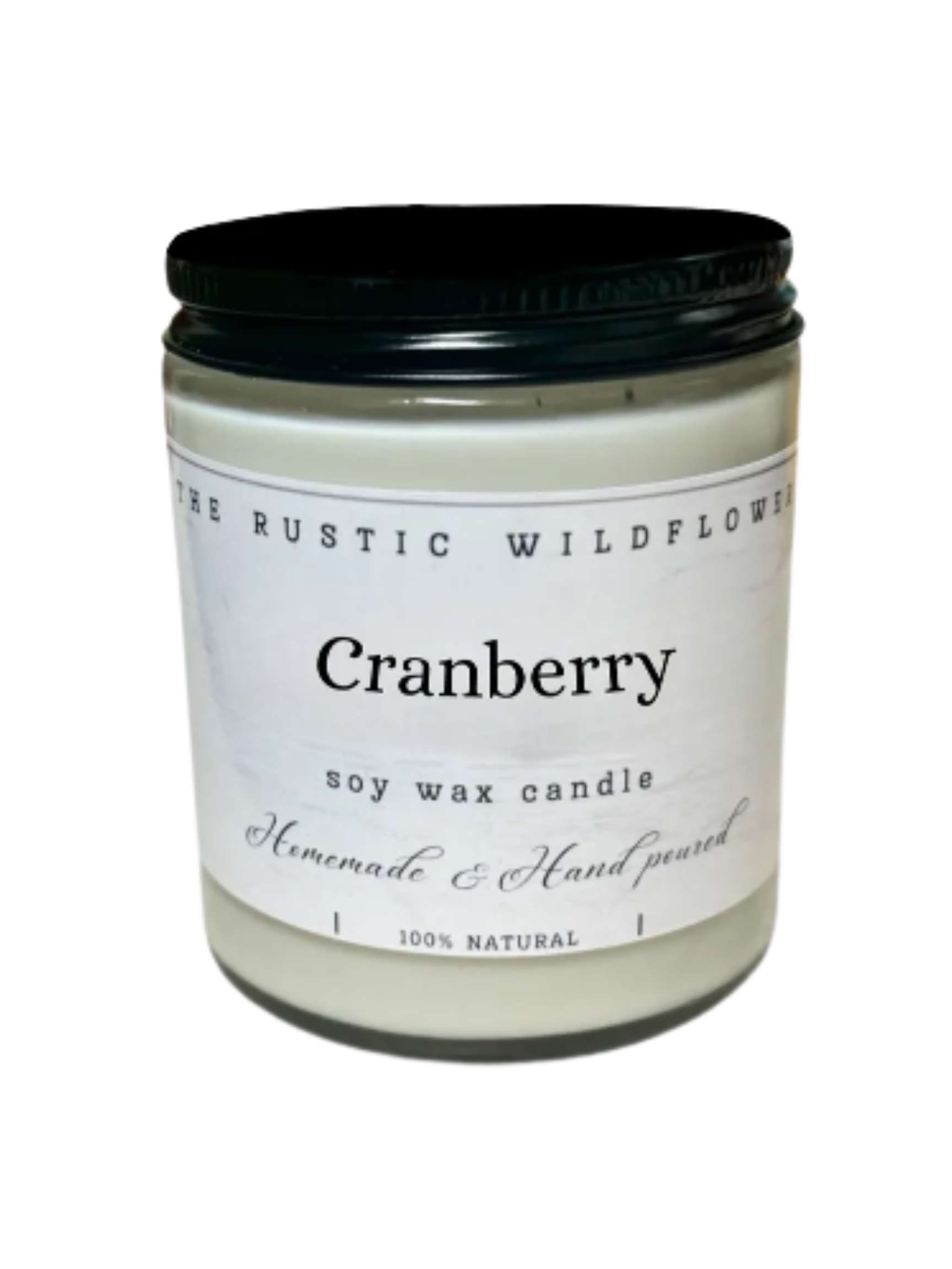 Cranberry - Single Wick Candle 8oz