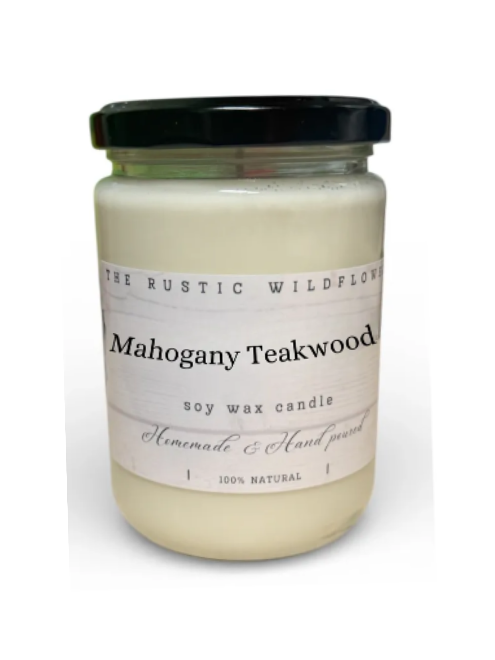 Mahogany Teakwood - Single Wick Candle 12oz