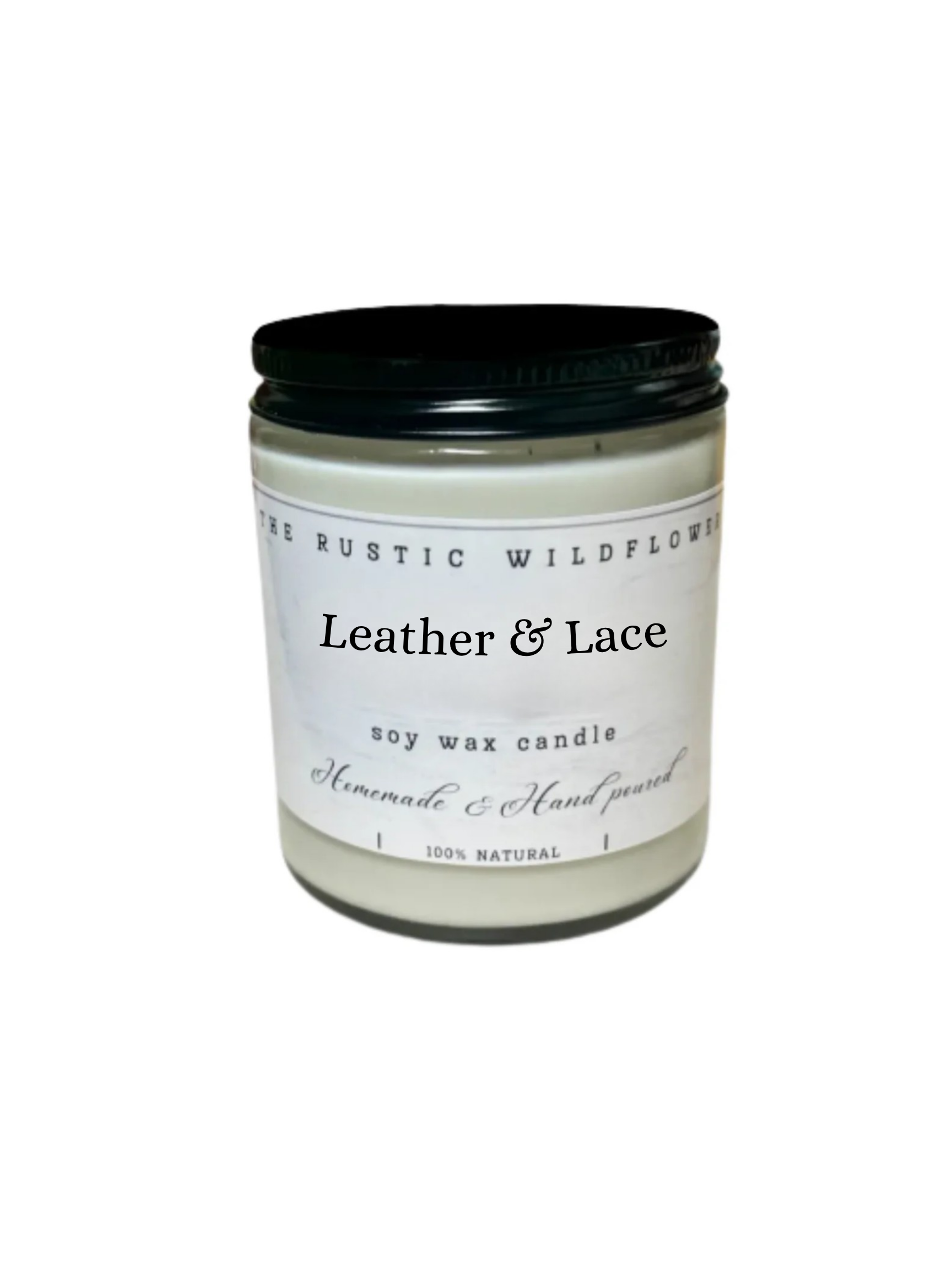Leather & Lace - Single Wick Candle 9oz