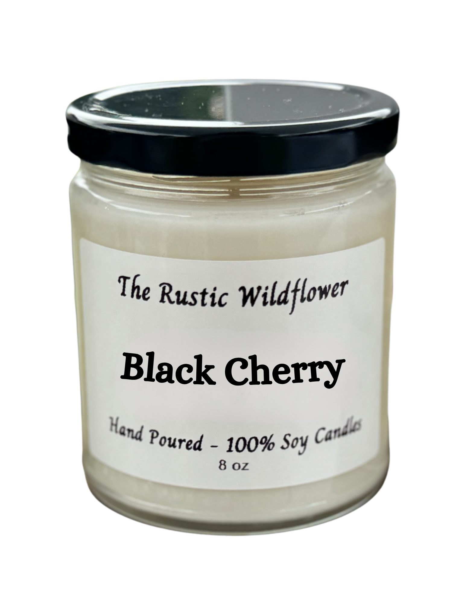 Black Cherry - Single Wick Candle 8oz