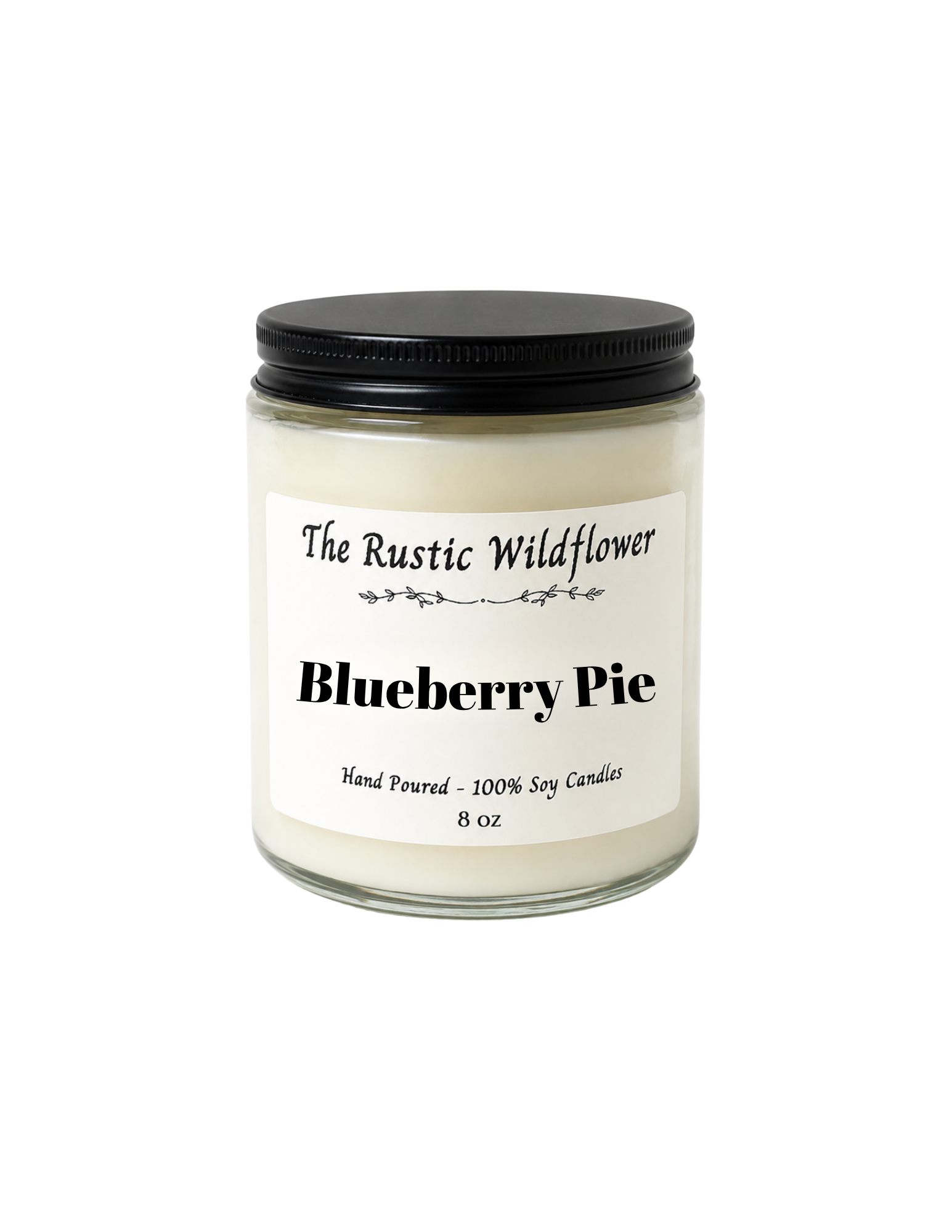 Blueberry Pie - Single Wick Candle 8oz