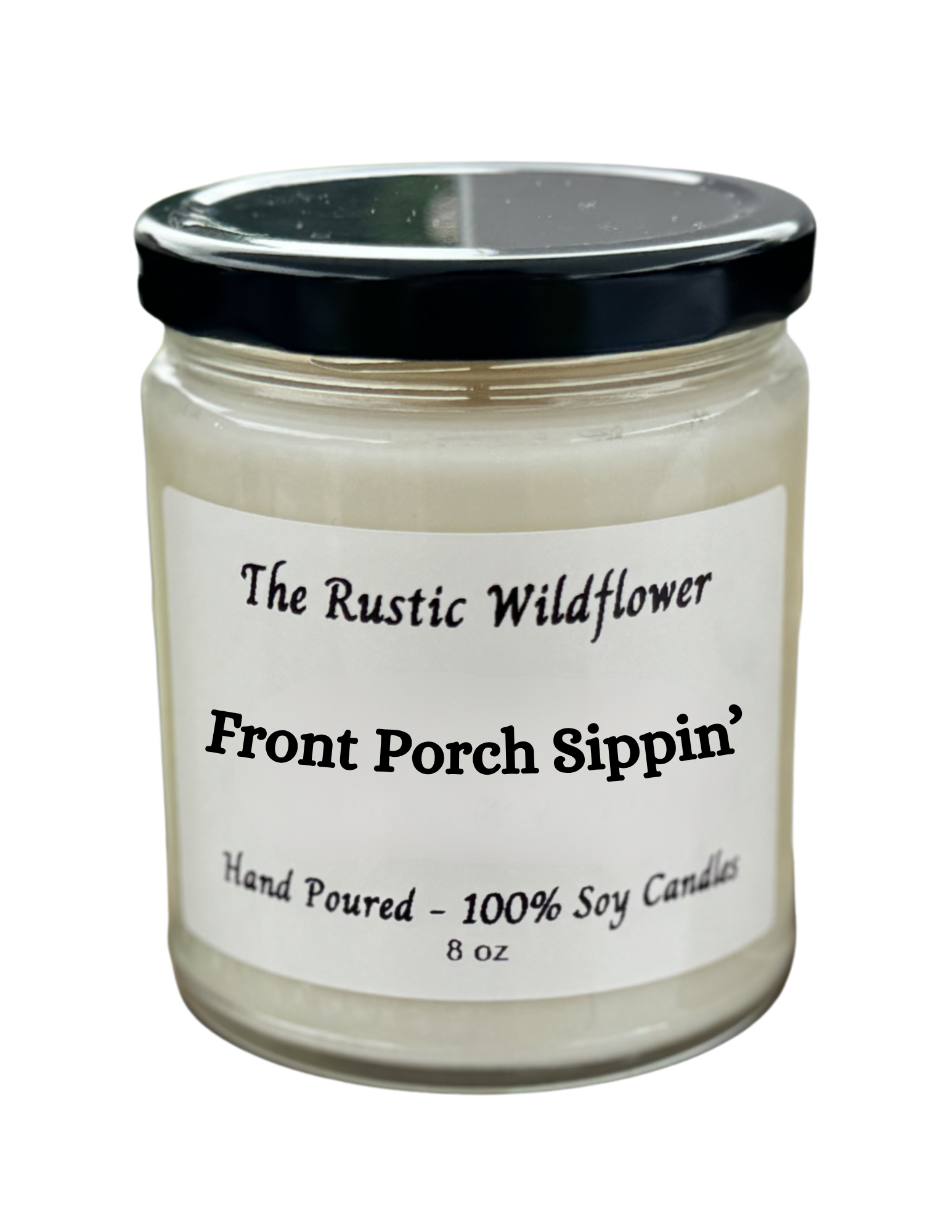 Front Porch Sippin' - Single Wick Candle 8oz