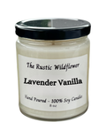 Lavender Vanilla - Single Wick Candle 8oz