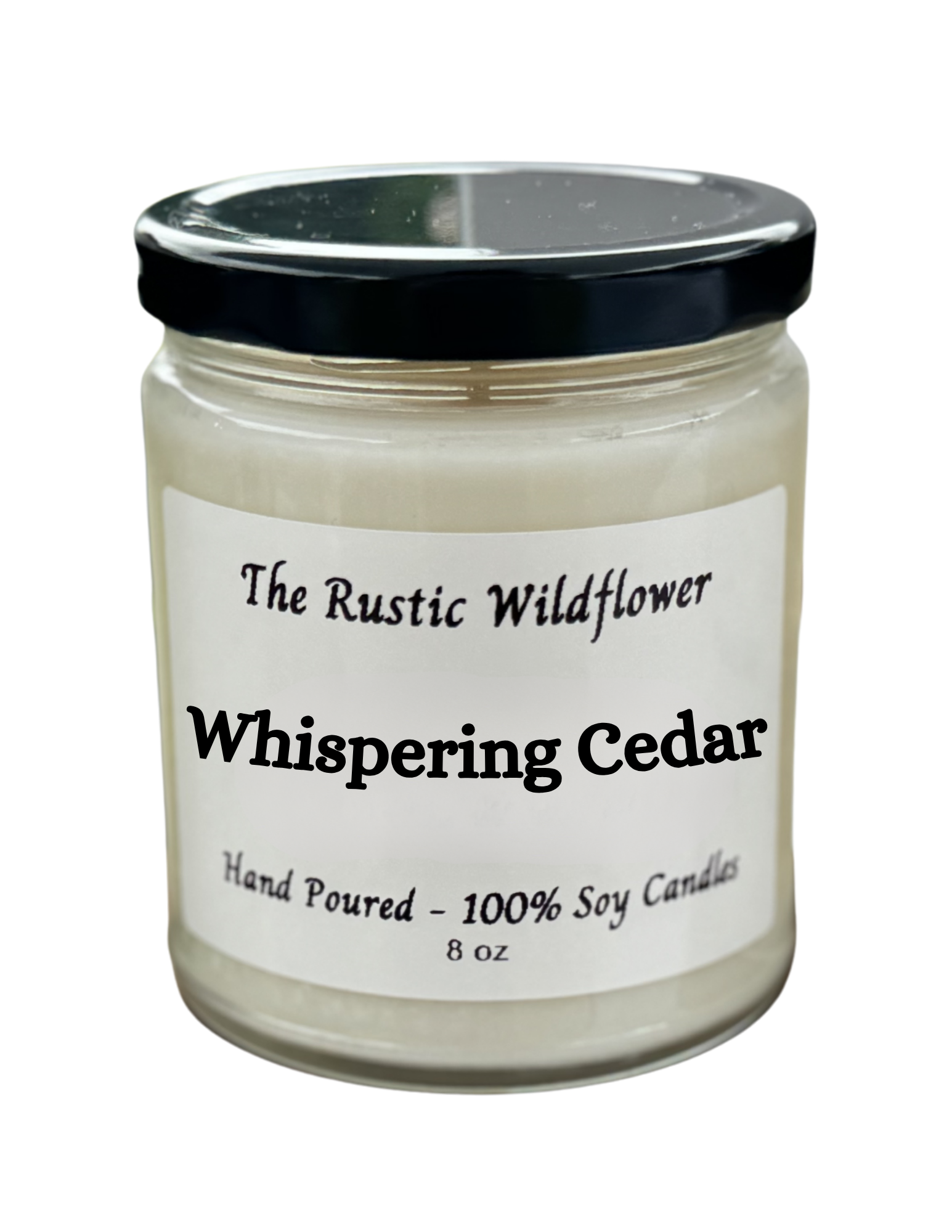 Whispering Cedar - Single Wick Candle 8oz